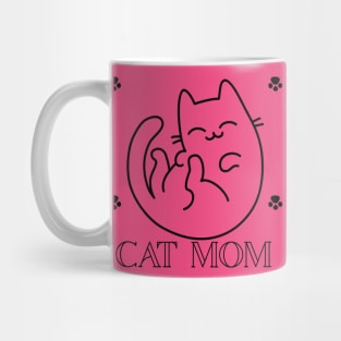 Cat Mom - for great cat parents Mug